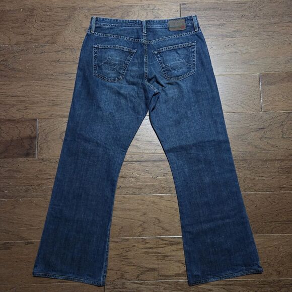AG Adriano Goldschmied The Fillmore Bootcut Jeans Mens 32x32 (33x30) Made in USA - Picture 7 of 10